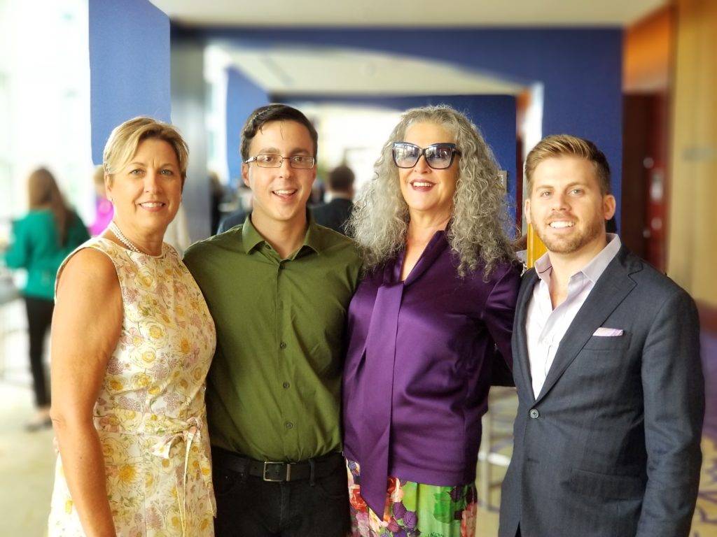 From Left to Right Dona McLachlan, Robert Cachinero, Esther Percal, Jason Zarco